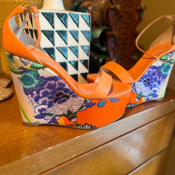 Roberto cavalli platform heels - Picture 1 of 9